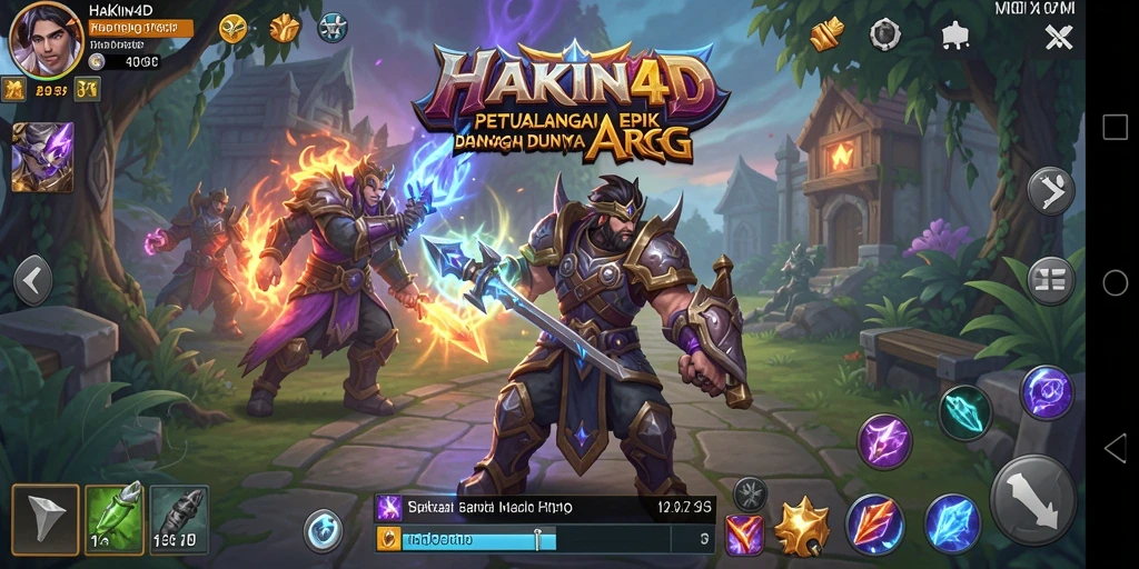 Gameplay menakjubkan di dunia HAKIN4D yang penuh aksi.