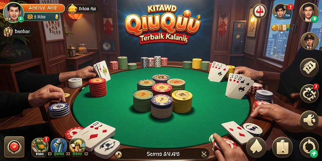 Tampilan <strong>KITAWD</strong> dengan gameplay QiuQiu yang menarik.