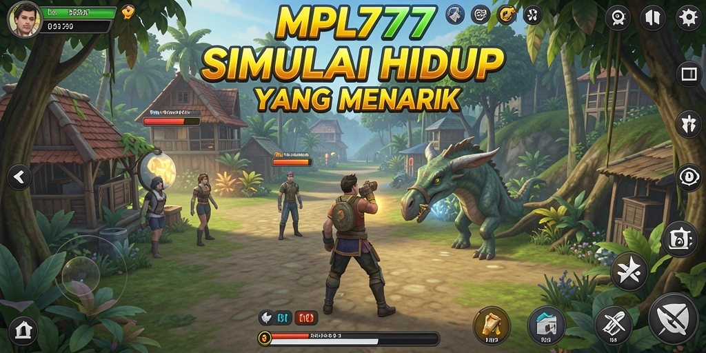 Screenshot MPL777 menunjukkan gameplay simulasi yang seru dan interaktif.