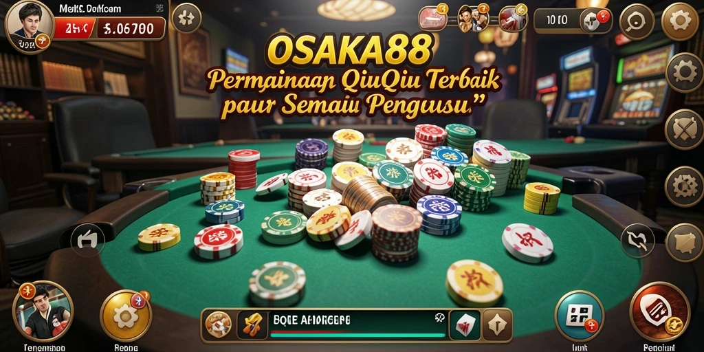 Screenshot gameplay QiuQiu OSAKA88 yang menarik dan seru.