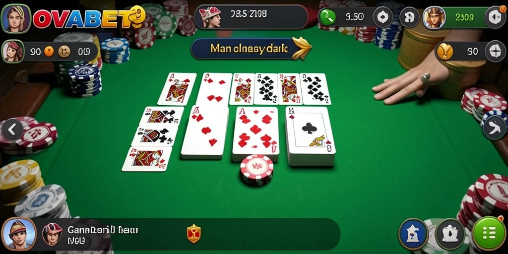 Tampilan gameplay OVABET dengan aksi seru dan interaksi pemain.