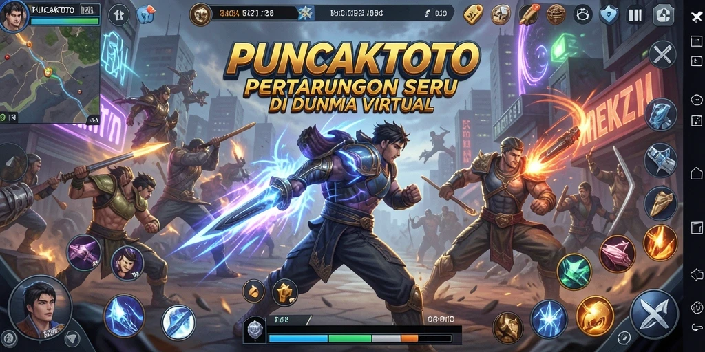 Gameplay menarik dalam PUNCAKTOTO yang penuh aksi dan strategi.